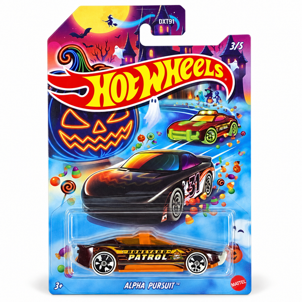 Hot Wheels Alpha Pursuit | Halloween Series 3/5