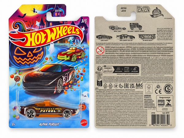Hot Wheels Alpha Pursuit | Halloween Series 3/5