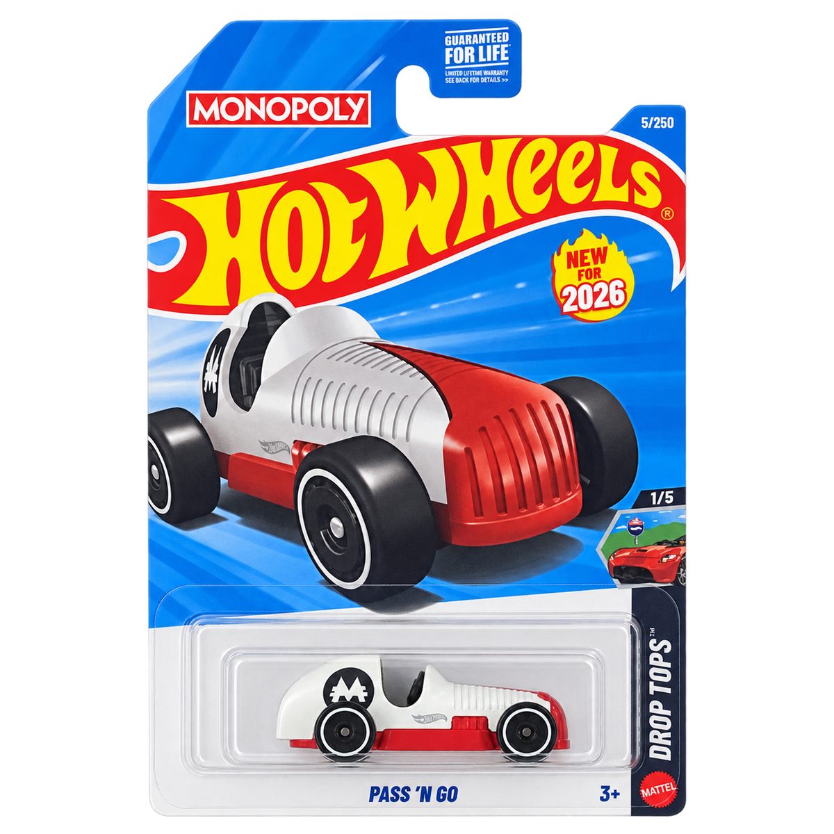 Hot Wheels Pass 'N Go | Drop Top Series 1/5 Main image