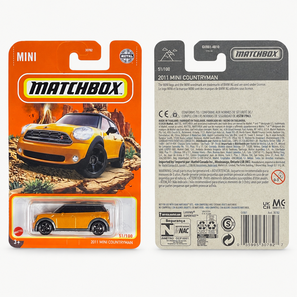 Matchbox 2011 Mini Countryman | Matchbox Series 51/100