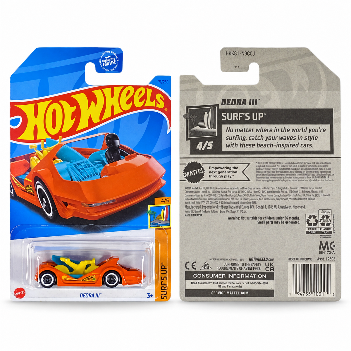 Hot Wheels Deora III | Surf's Up Series 4/5