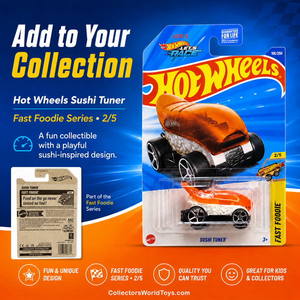Hot Wheels Sushi Tuner Fast Foodie Series 2/5 106/250