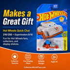Hot Wheels Quick Chat Silver & Orange Experimotors 9/10 216/250 2025 Die-Cast Car