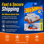 Hot Wheels Quick Chat Silver & Orange Experimotors 9/10 216/250 2025 Die-Cast Car