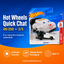 Hot Wheels Quick Chat White & Black Mattel Series 3/5 49/250 Die-Cast Car