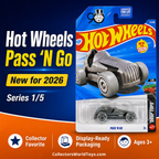 Hot Wheels Pass ’N Go 2026 Drop Tops 1/5 5/250 Monopoly 90 Years Die-Cast Car