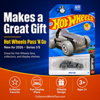 Hot Wheels Pass ’N Go 2026 Drop Tops 1/5 5/250 Monopoly 90 Years Die-Cast Car