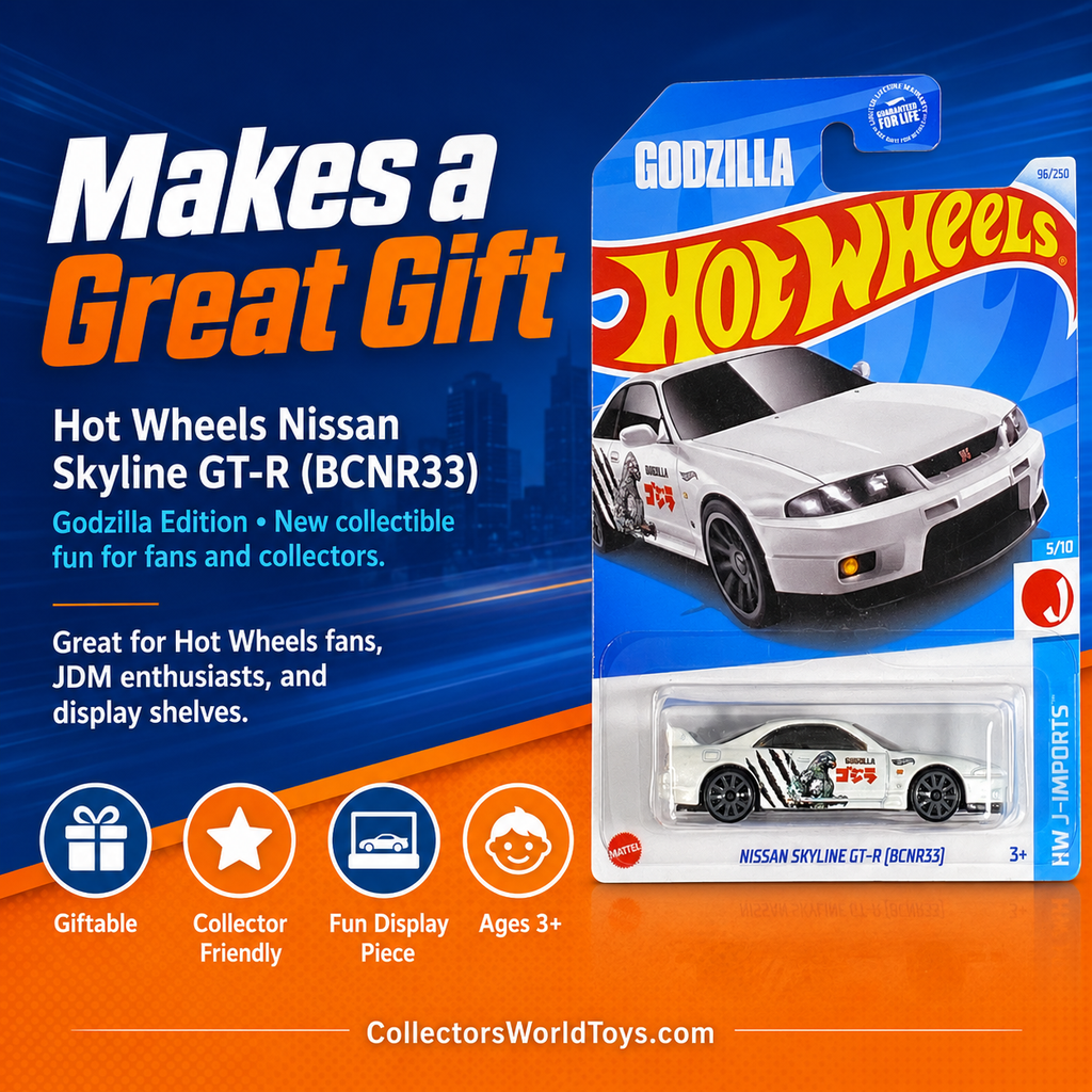 Hot Wheels Nissan Skyline GT-R (BCNR33) Godzilla HW J-Imports 5/10 96/250