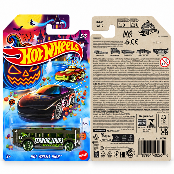 Hot Wheels High Terror Tours 2026 Halloween 5/5 JKY46