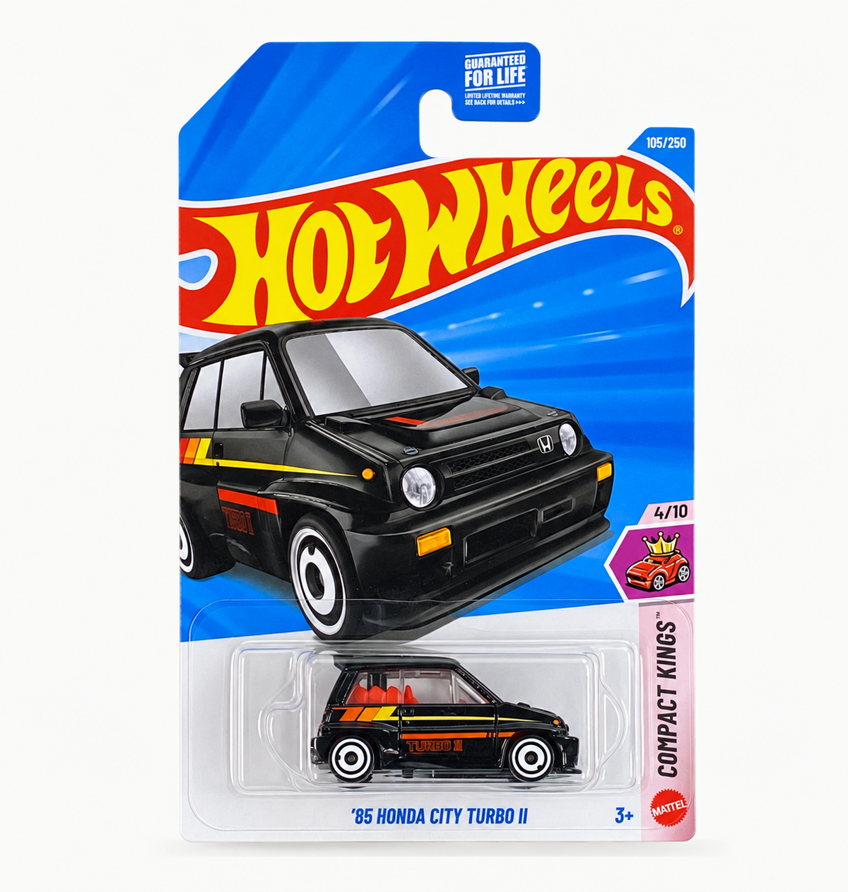 Hot Wheels '85 Honda City Turbo II | Compact Kings Series 4/10 Main image