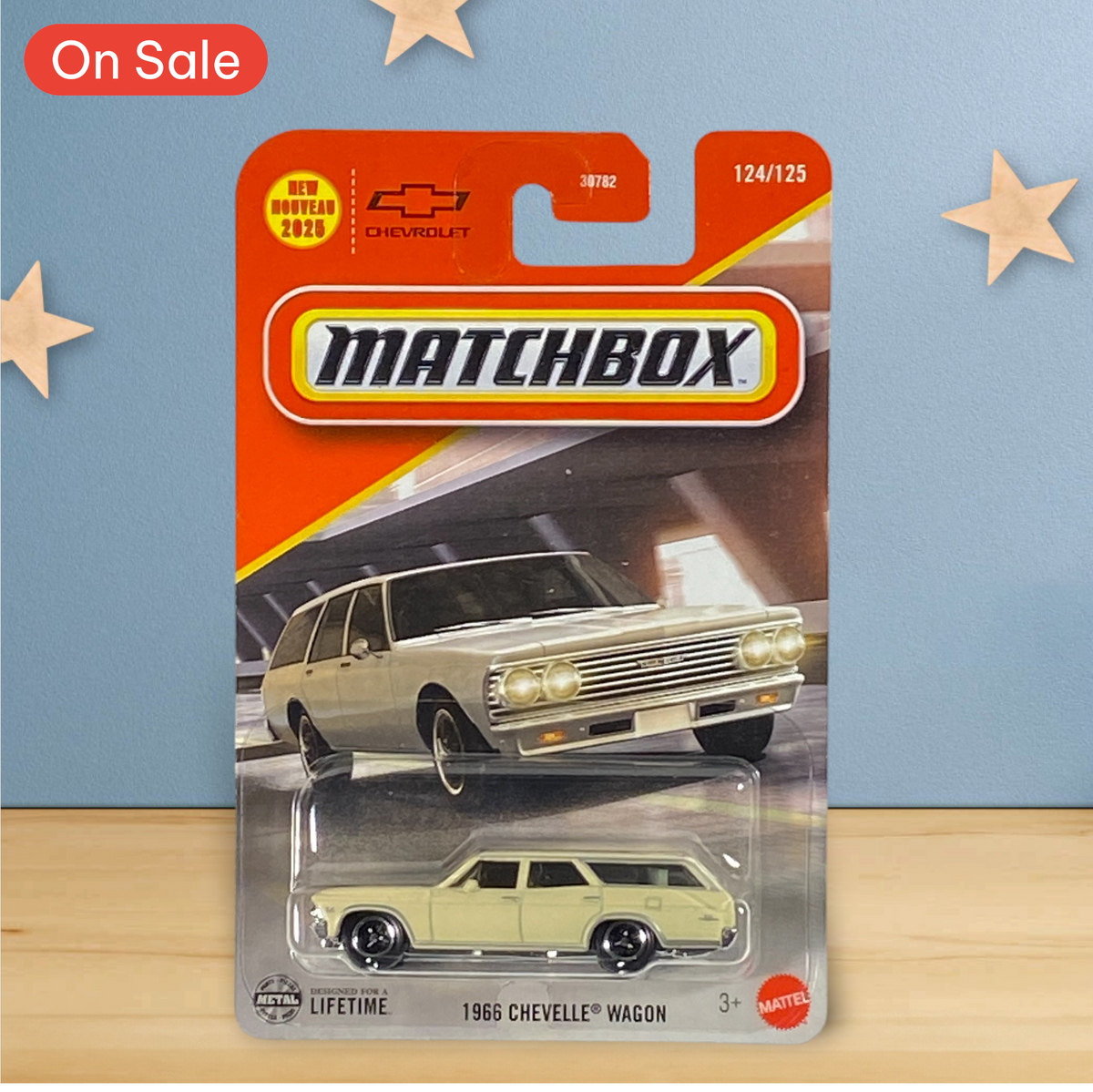 Matchbox 1966 Chevelle Wagon - 2025 Matchbox Series 124/125