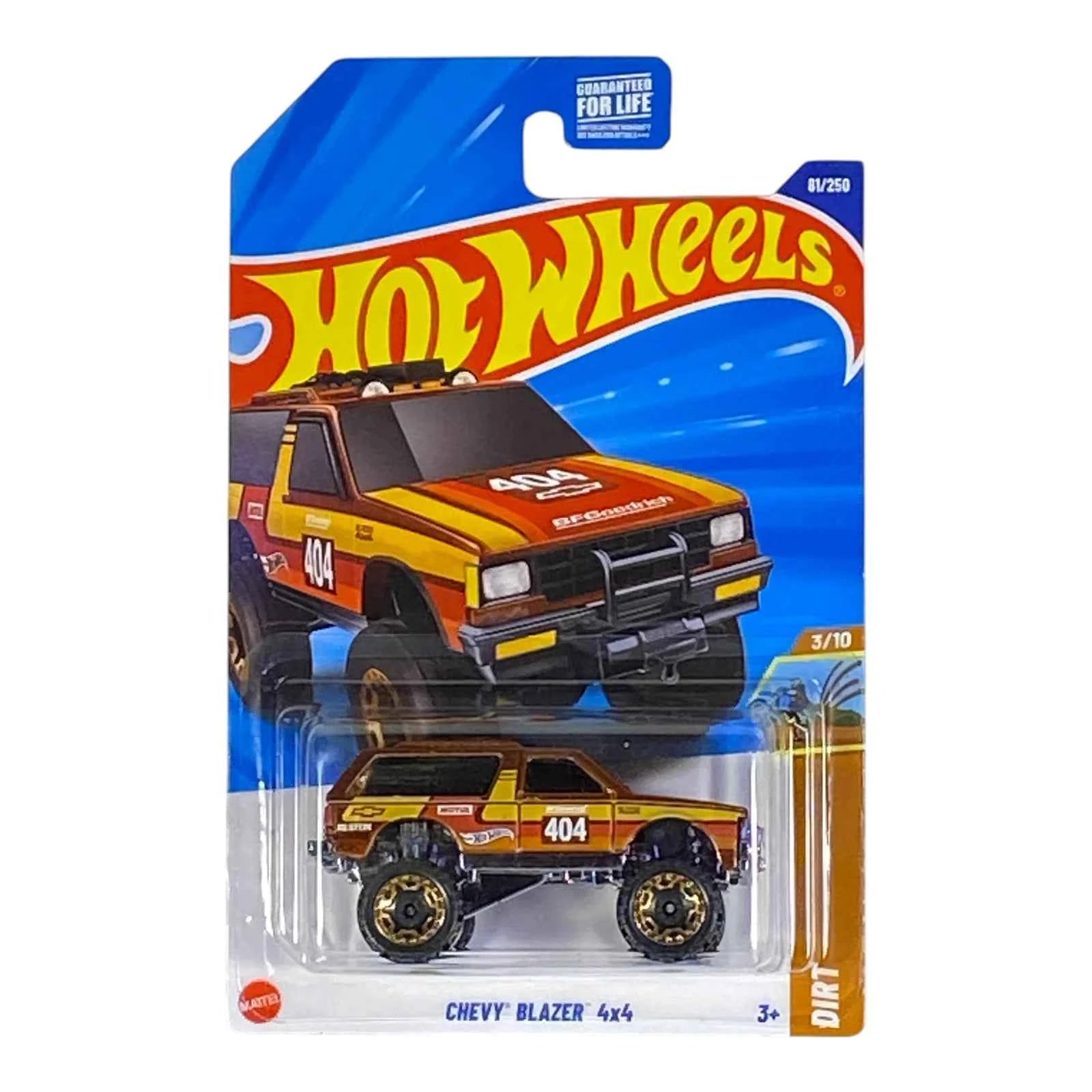 Hot Wheels Chevy Blazer 4X4 - HW Dirt Series 3/10 Main image