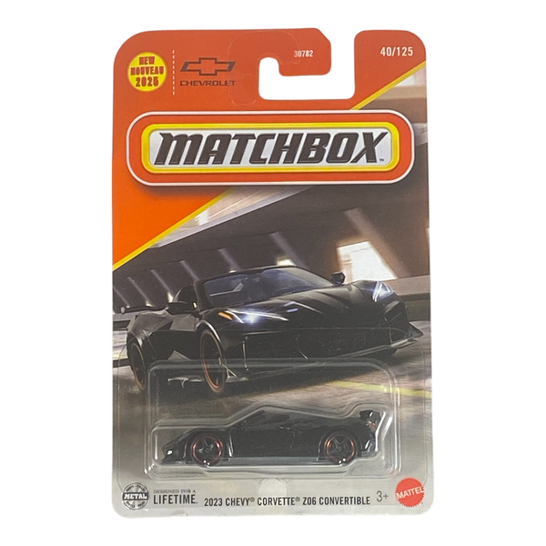 Matchbox 2023 Chevy Corvette Z06 | 2025 Matchbox Series 40/125