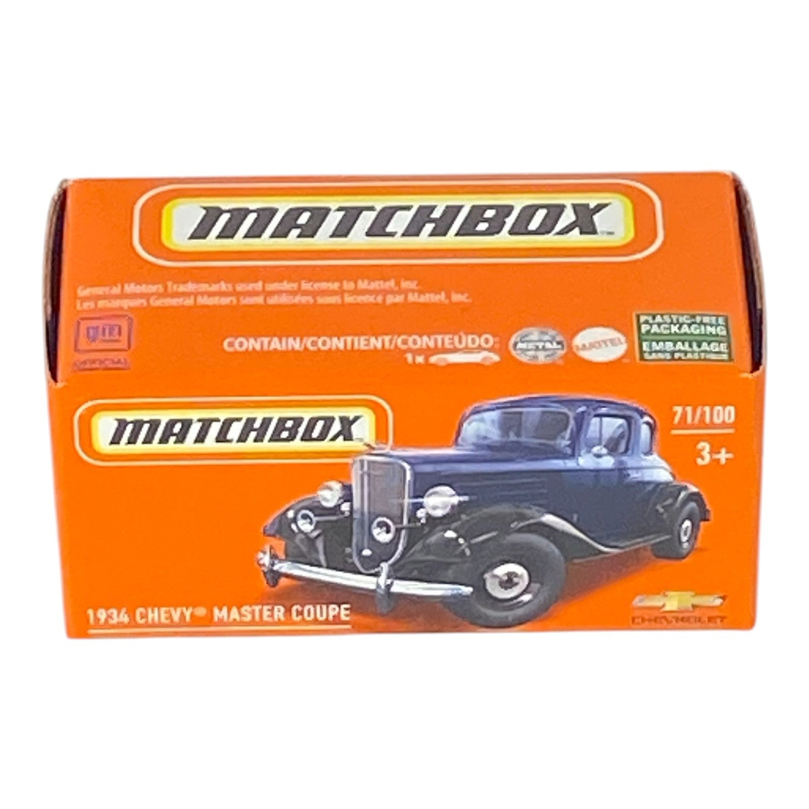 Matchbox 1934 Chevy Master Coupe - Power Grabs - Matchbox Series 71/100 Secondary image