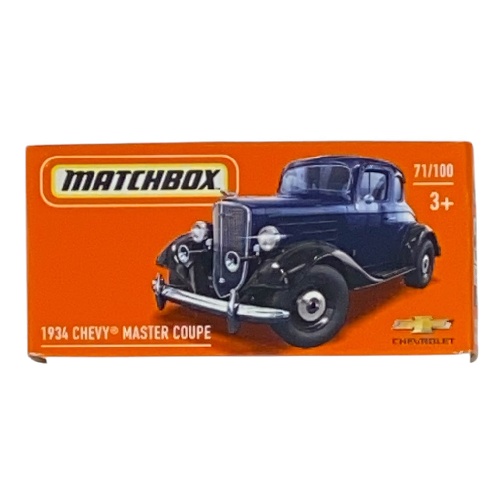 Matchbox 1934 Chevy Master Coupe - Power Grabs - Matchbox Series 71/100 - Collectors World Toys