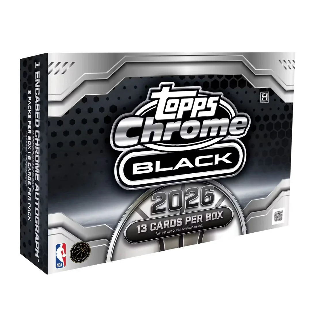 2025-26 Topps Chrome Black Basketball Hobby Box Main image