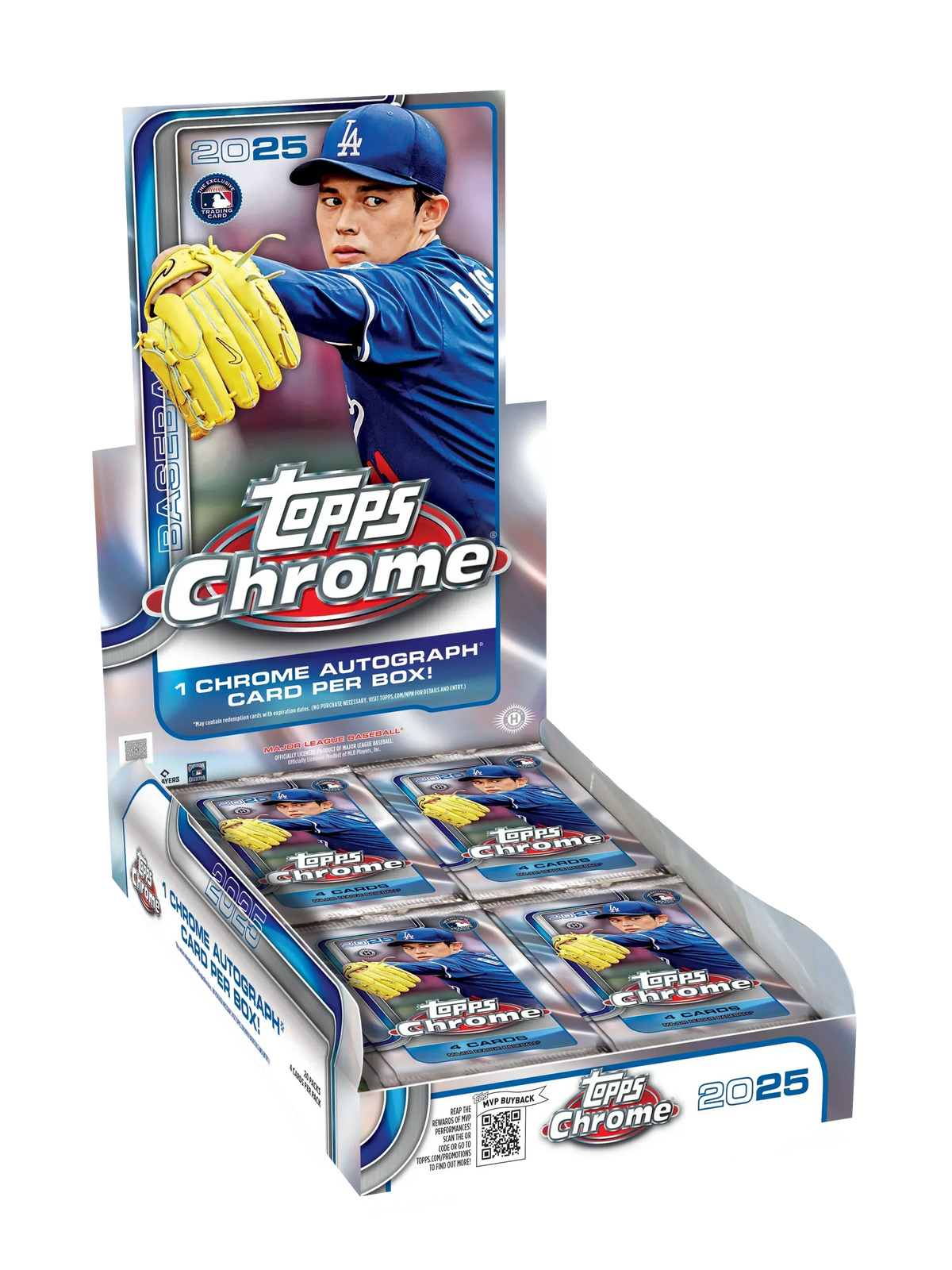 2025 Topps Chrome Baseball - Hobby Box Main image