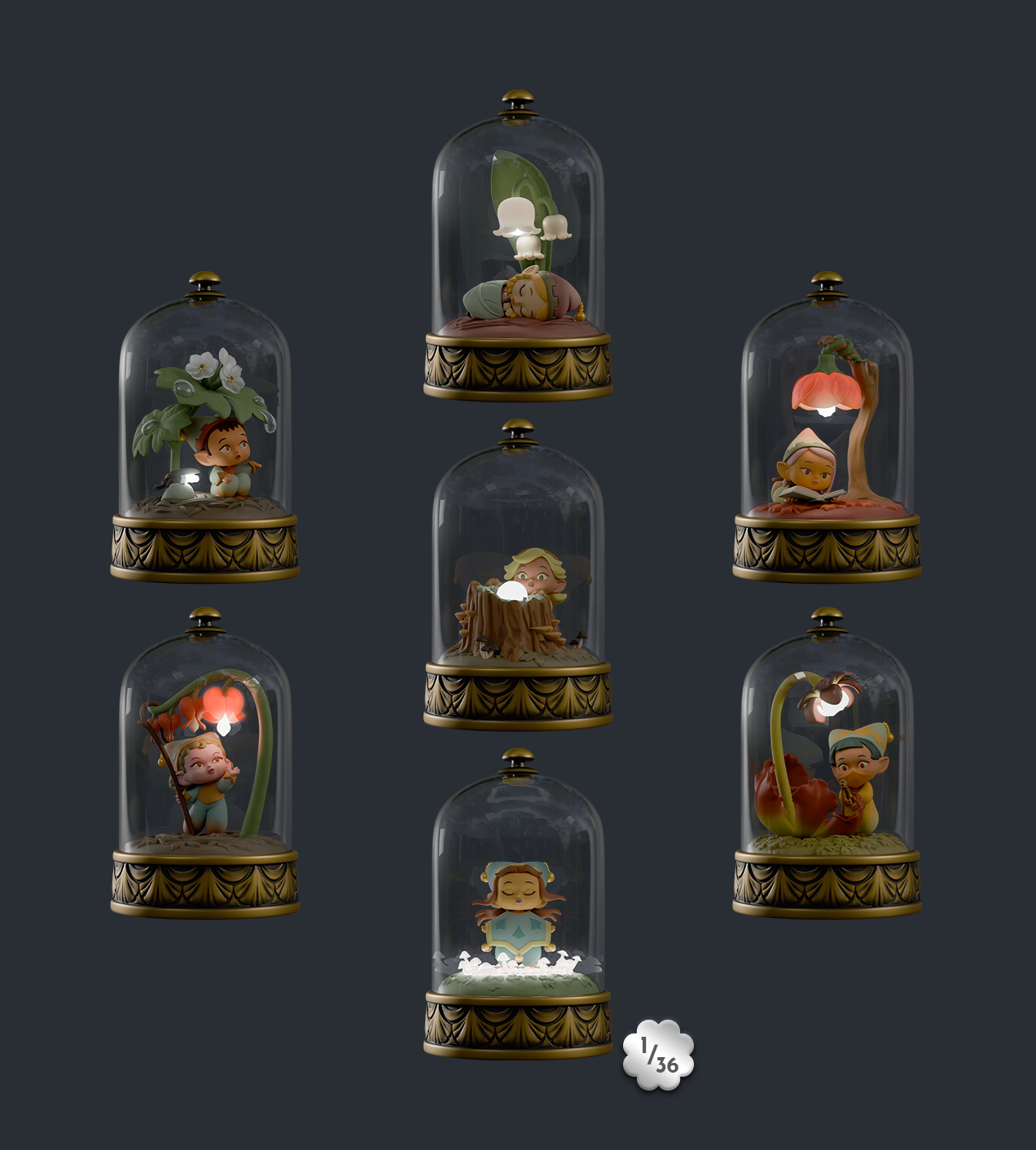 Cloche Fairies Blind Box (1 Blind Box) - Collectors World Toys