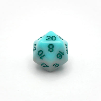 Coastal Memories - 7 Piece DnD Dice Set | Acrylic RPG Gaming Dice