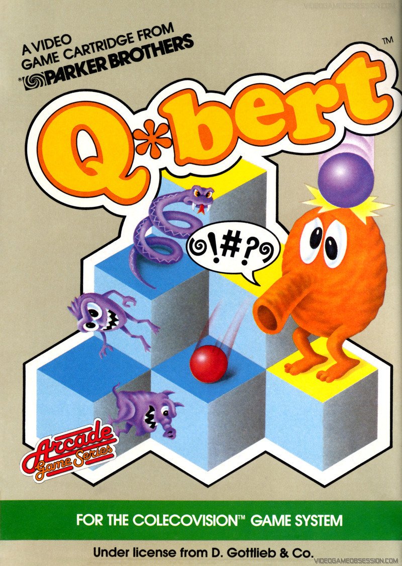 Q*bert (Colecovision) Main image
