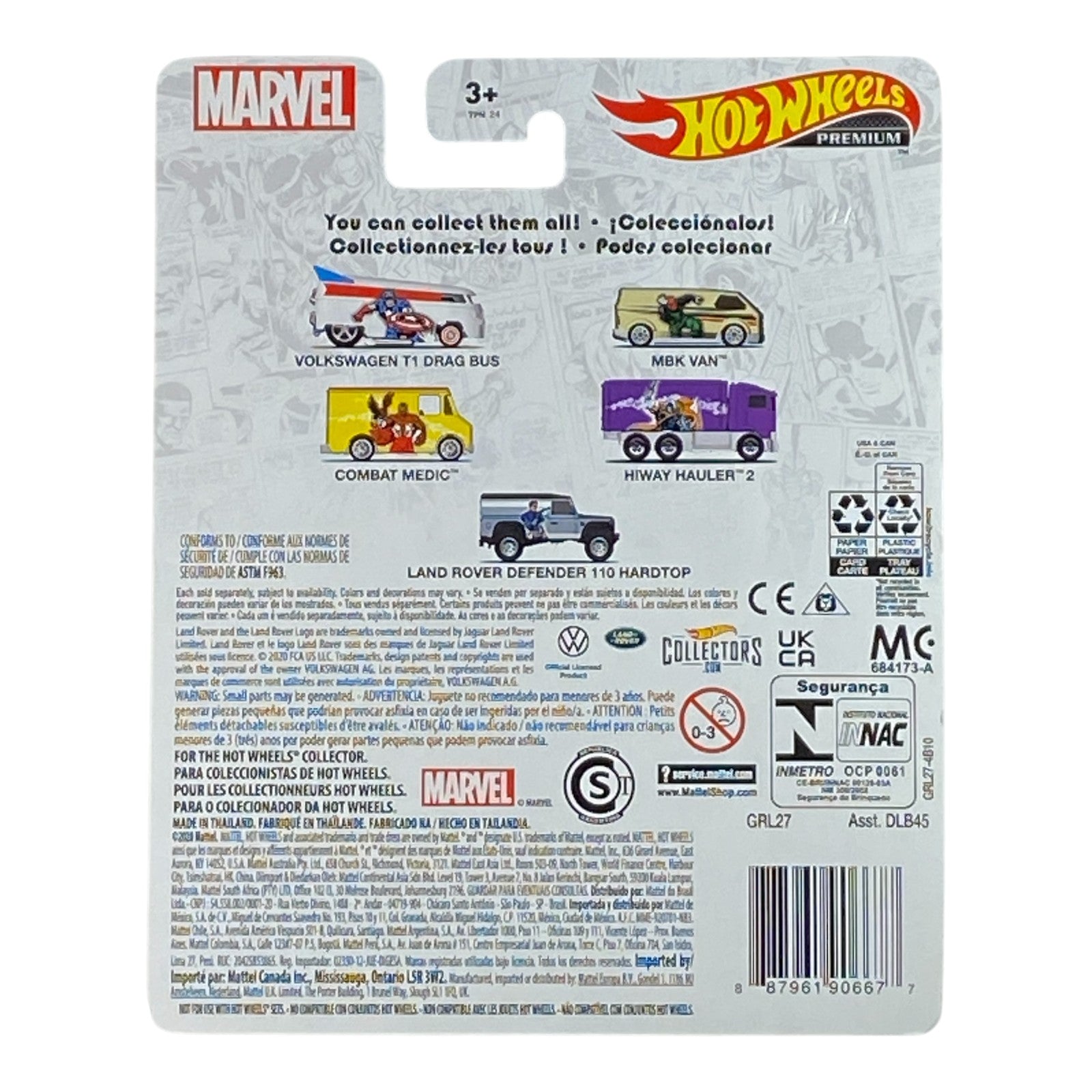 Hot Wheels Combat Medic - Premium Mavel Series 3/5 Secondary image
