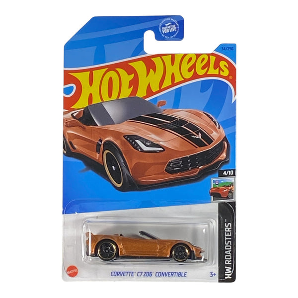 Hot Wheels Corvette C7 Z06 Convertible | Roadsters Series 4/10