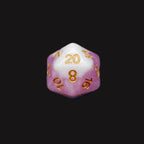 Creamsicle of Doom - 7 Piece DnD Dice Set | Acrylic RPG Gaming Dice - Collectors World Toys
