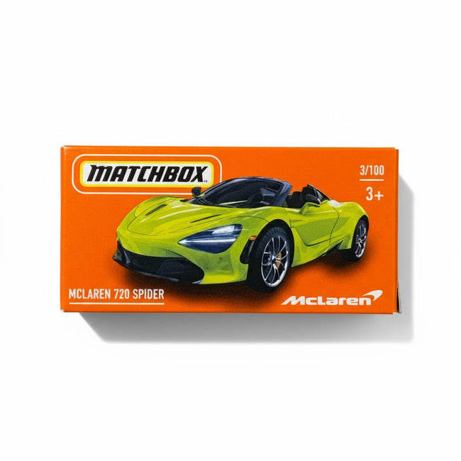 Matchbox McLaren 720 Spider - Power Grabs - Matchbox Series 3/100 - Collectors World Toys Hover Image