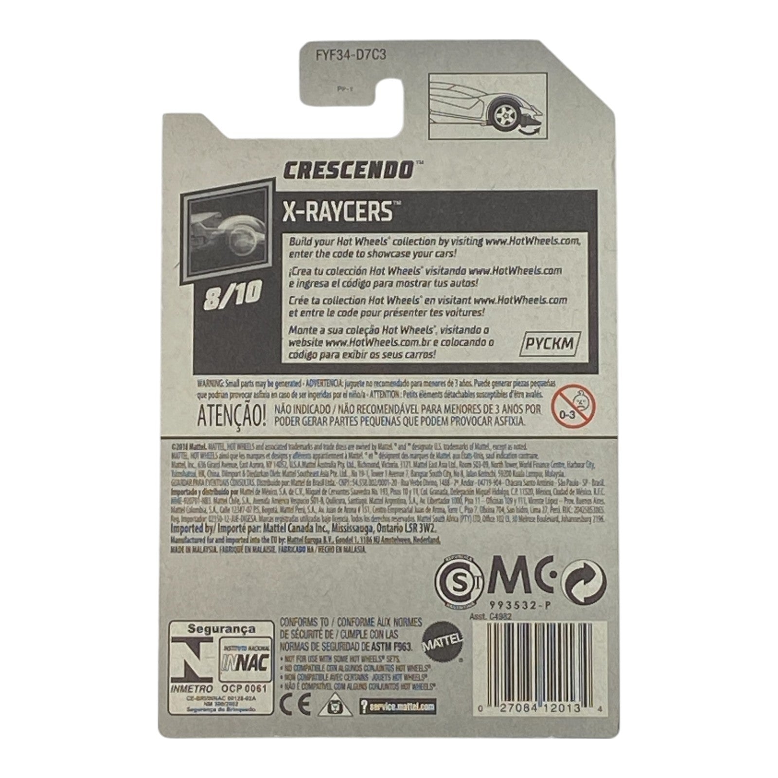 Hot Wheels Crescendo - X-Raycers Series 8/10 Secondary image