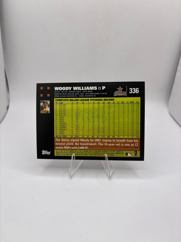 Topps Woody Williams