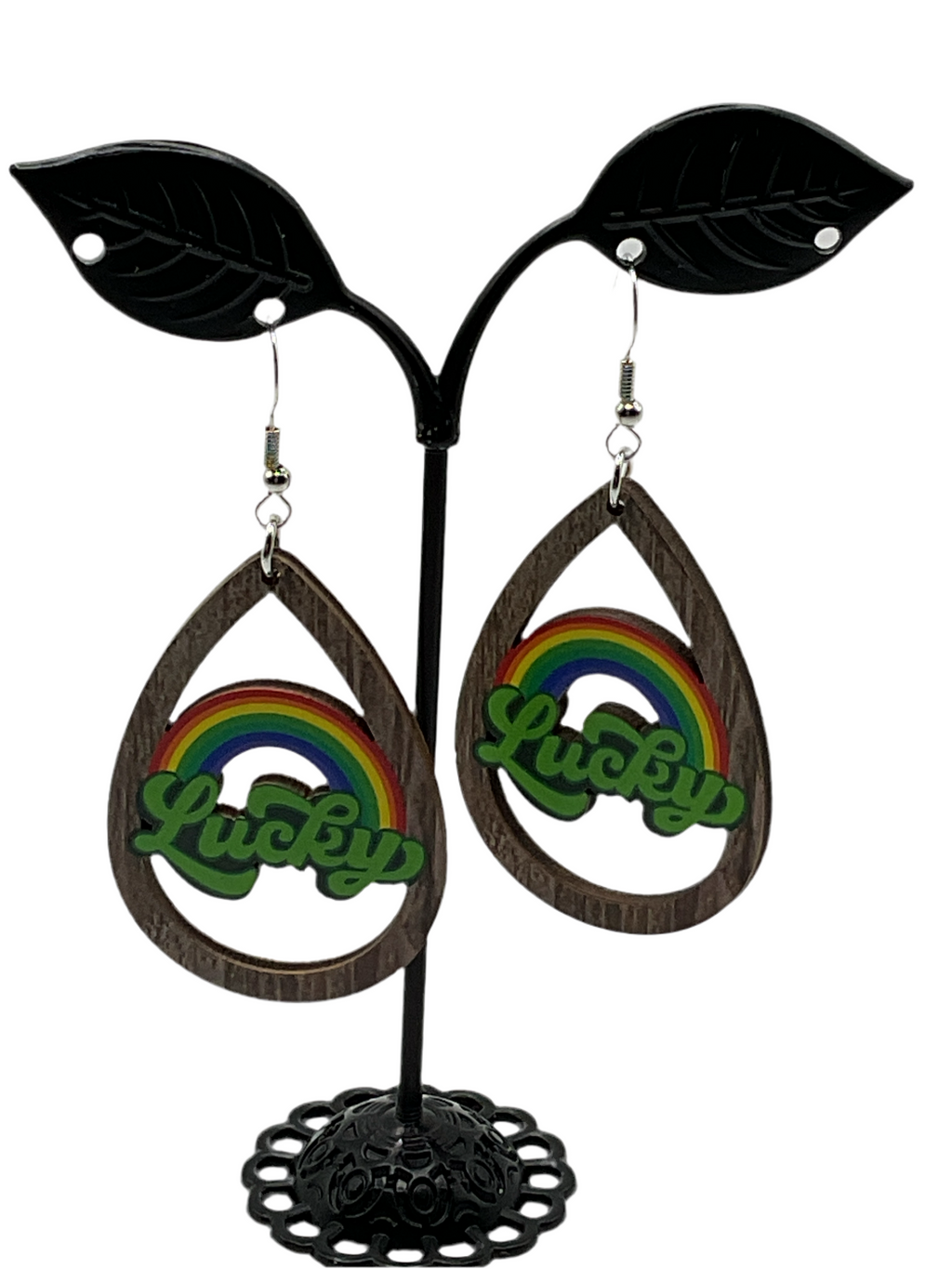 St.Patrick’s Day Tear Drop Earrings