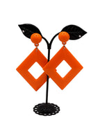 Large Colorful Earrings