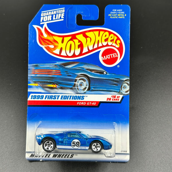 Hot Wheels Blue Cards Old Models 1:64 Assorted