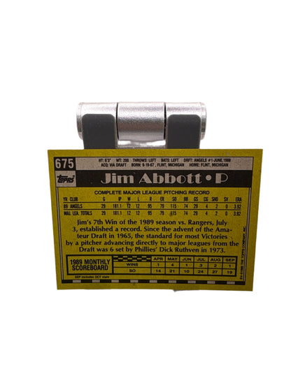 Topps Jim Abbott