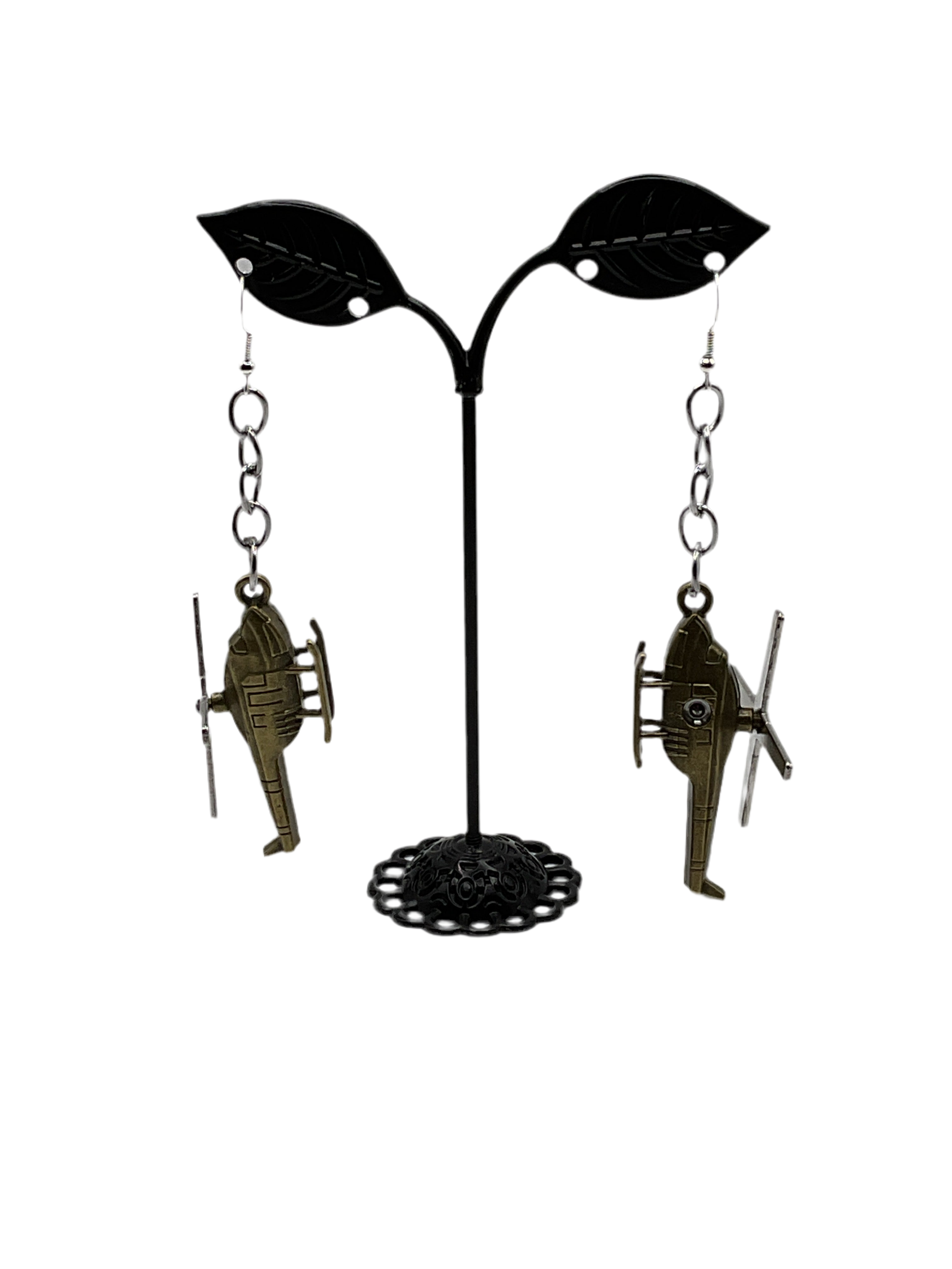 Helicopter Earrings