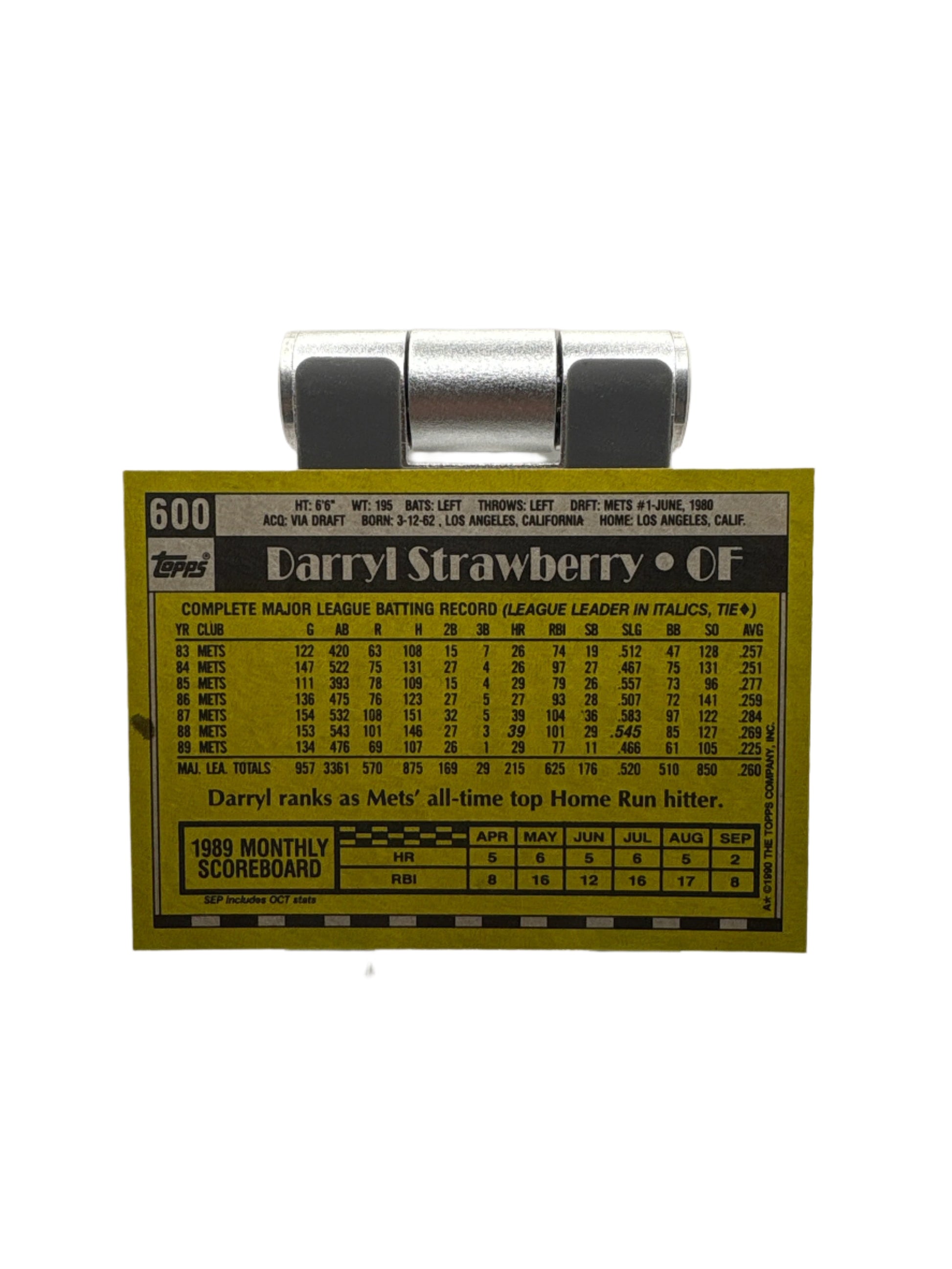 Topps Darryl Strawberry