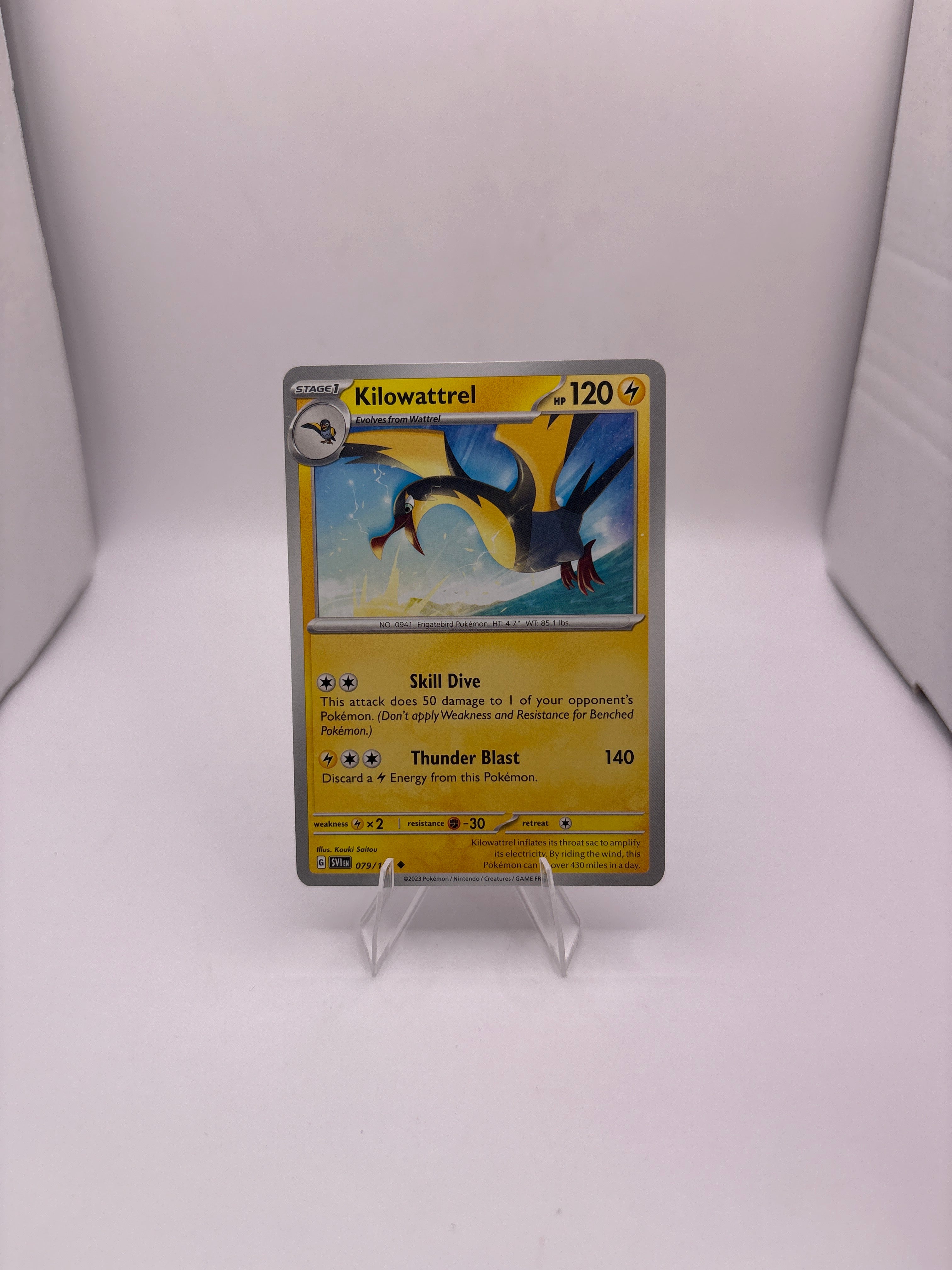 Pokemon Kilowattrel Main image