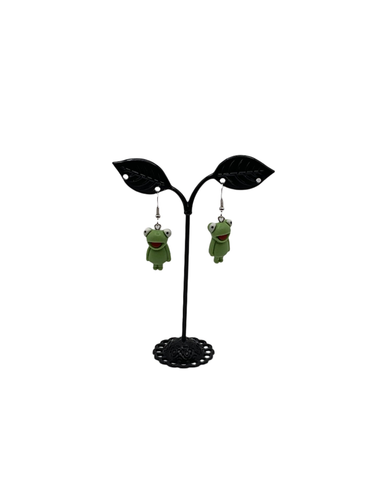 Frog earrings