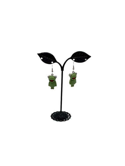 Frog earrings