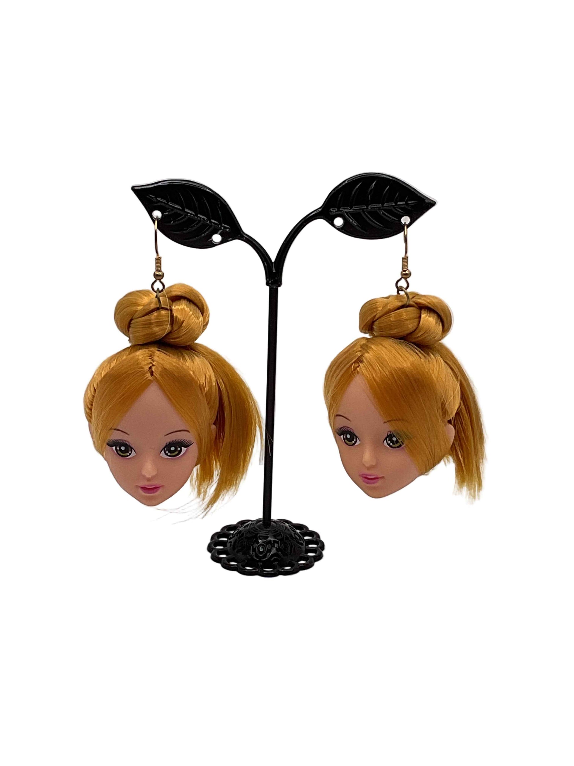 Doll Head Earrings