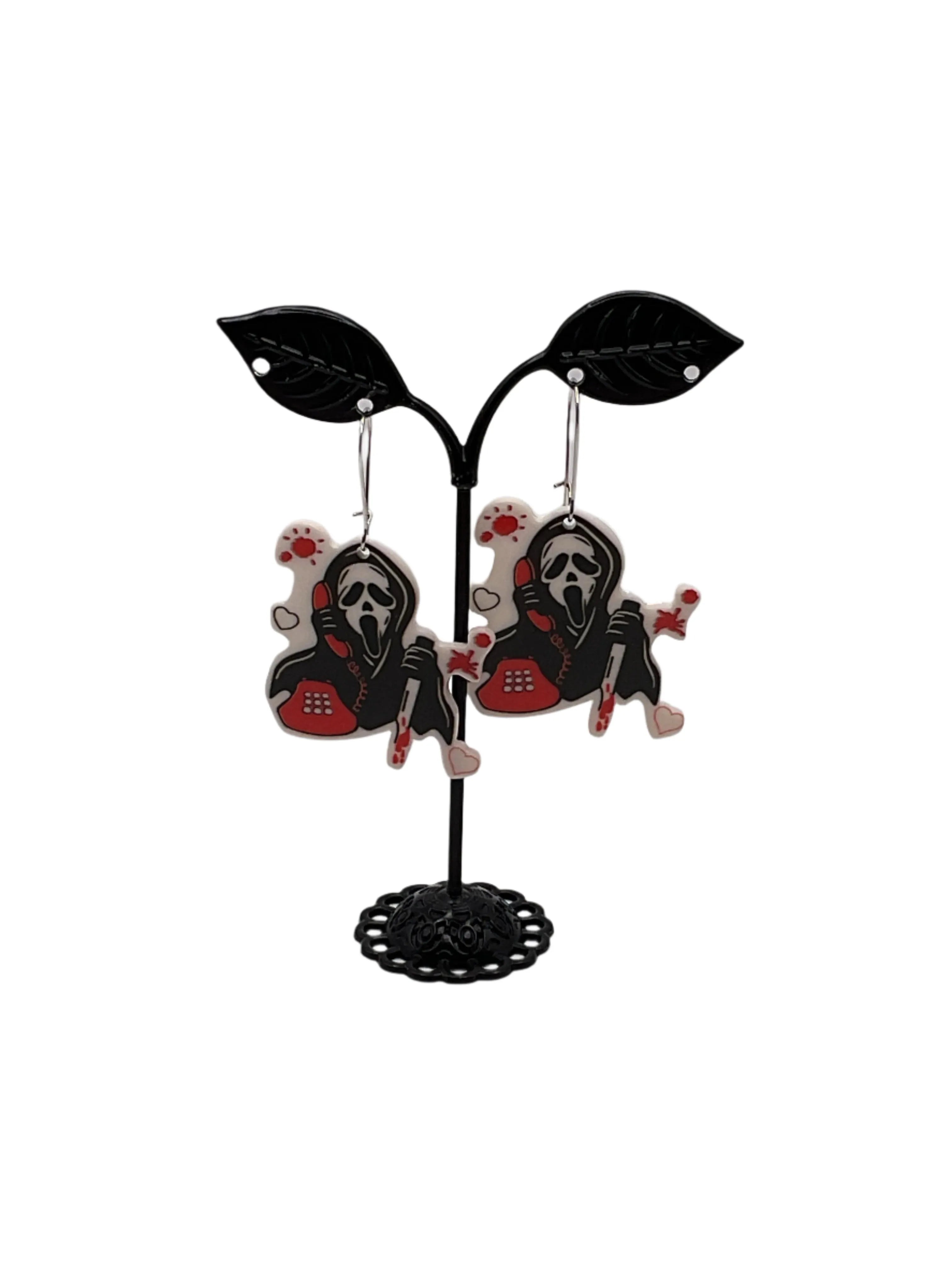 Scream Ghostface Earrings