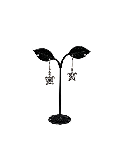 Filagree Sea Turtle Earrings