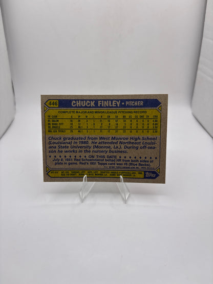 Topps Chuck Finley