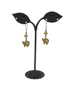 Kitties,Crosses and Crystal Earrings