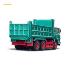 (Pre-Order) DBGT Hino Super Dolphin Dump Truck - Green 1:64