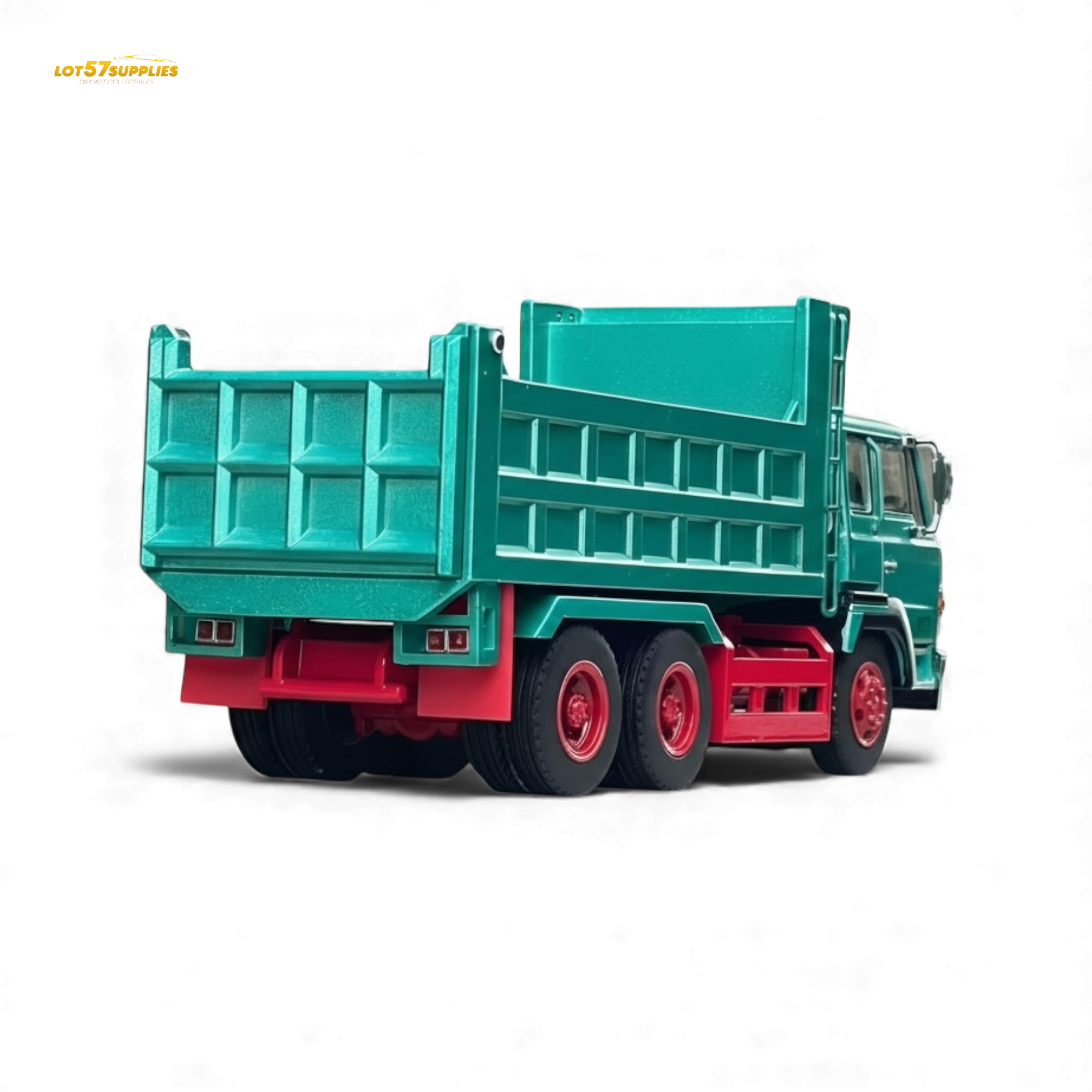 (Pre-Order) DBGT Hino Super Dolphin Dump Truck - Green 1:64