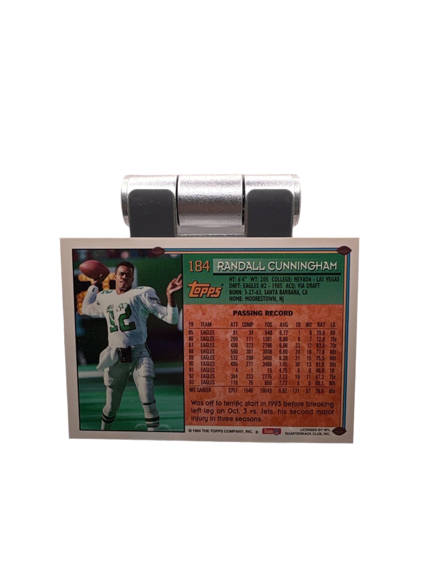 Topps Randall Cunningham