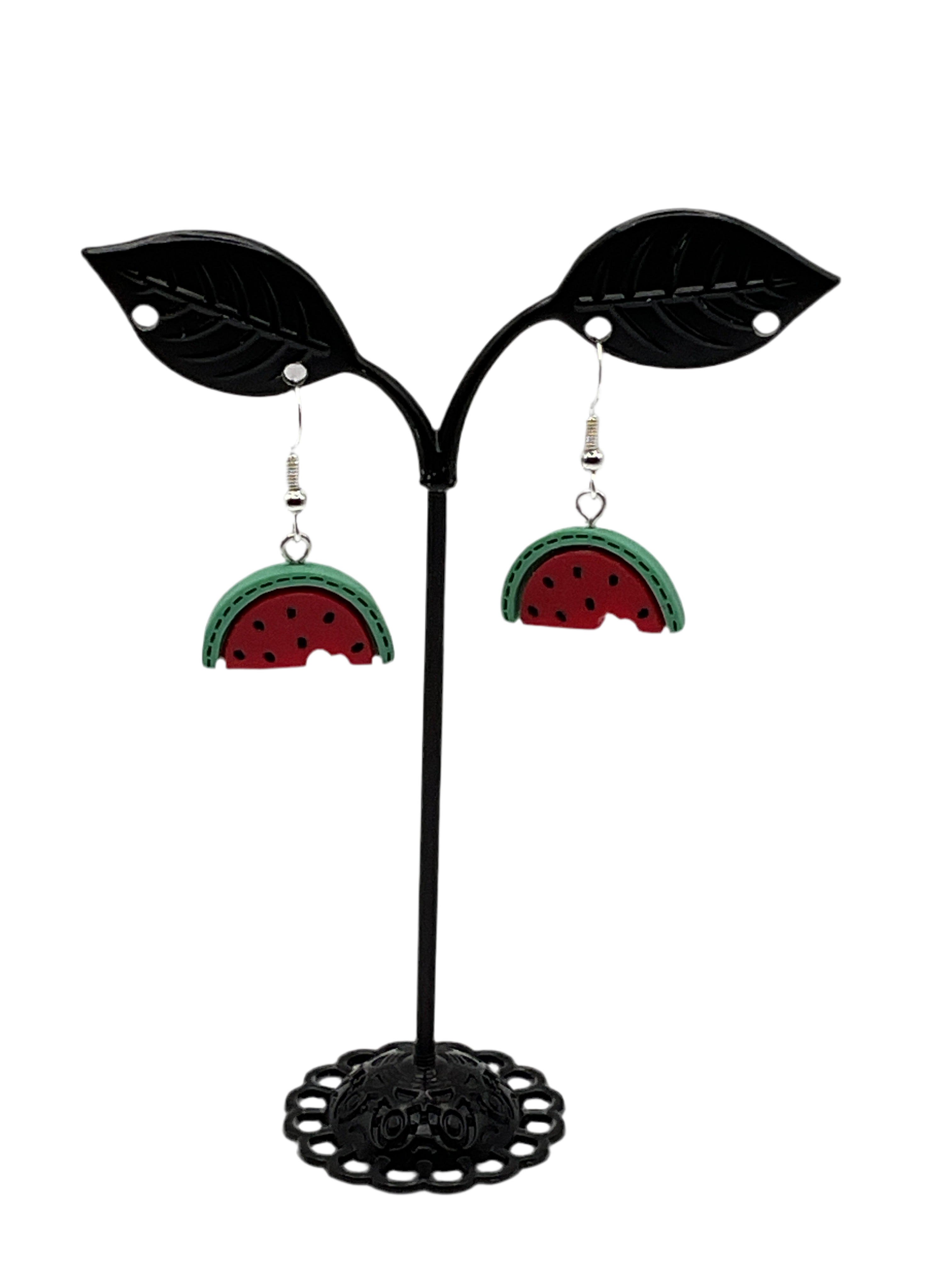 Sliced Watermelon Earrings Main image