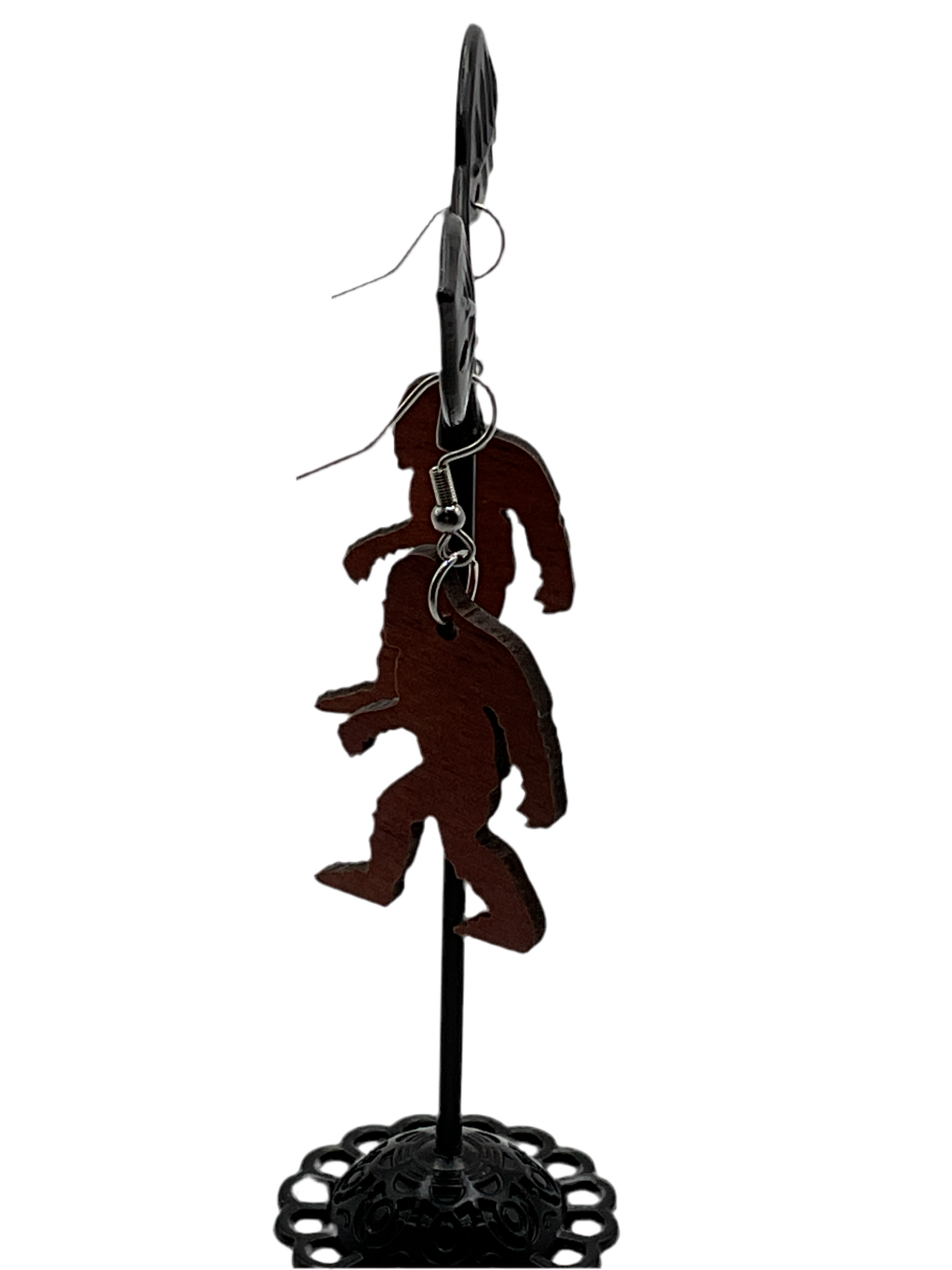 Bigfoot earrings