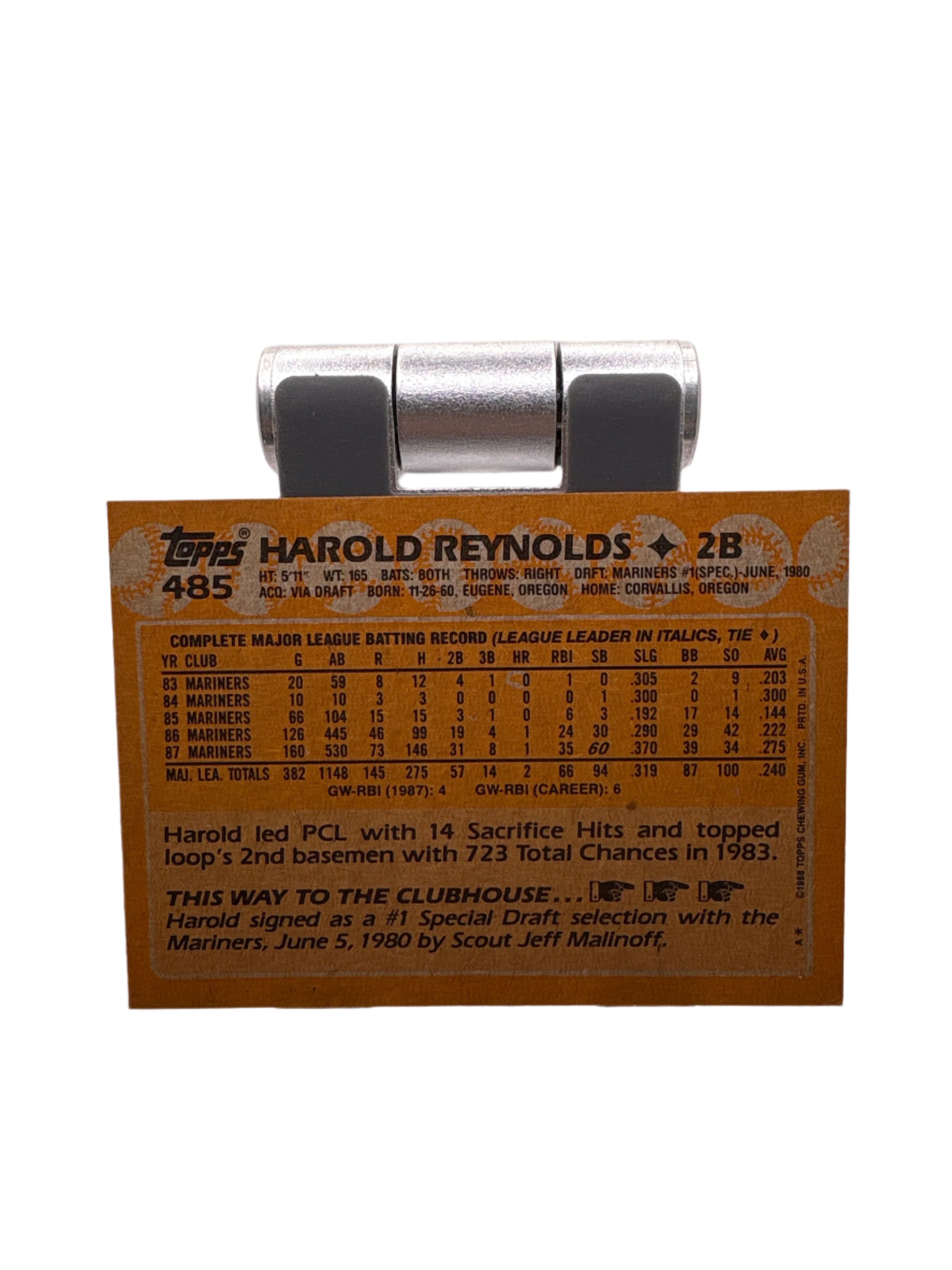 Topps Harold Reynolds